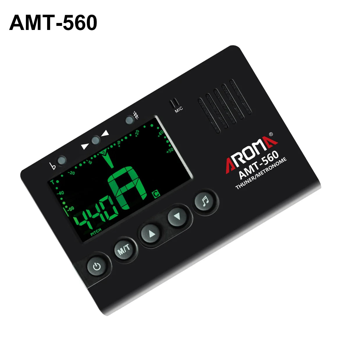 AMT-560 Tuner and Metronome with Pickup Cable