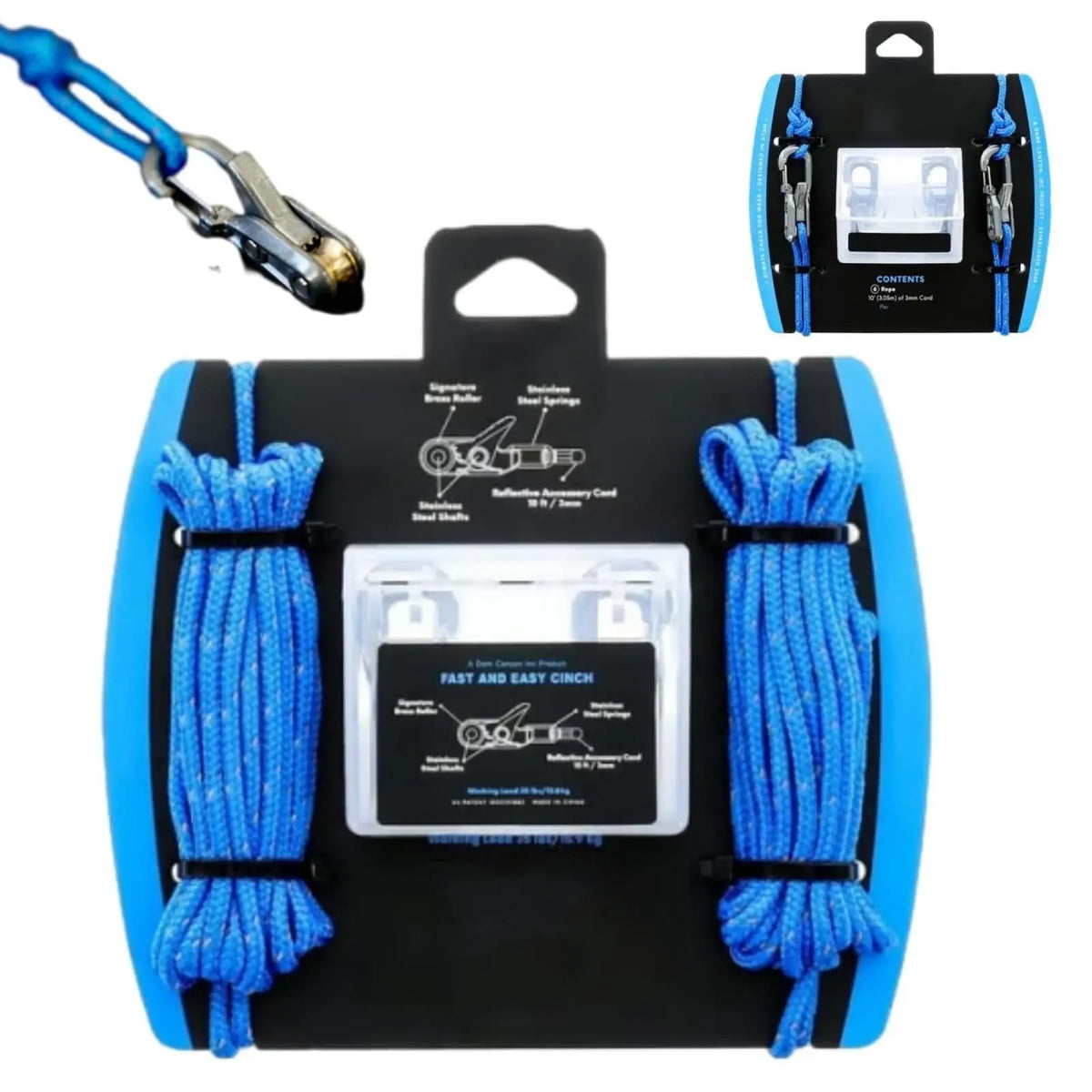 Rope Tensioning Clips - Pack Options