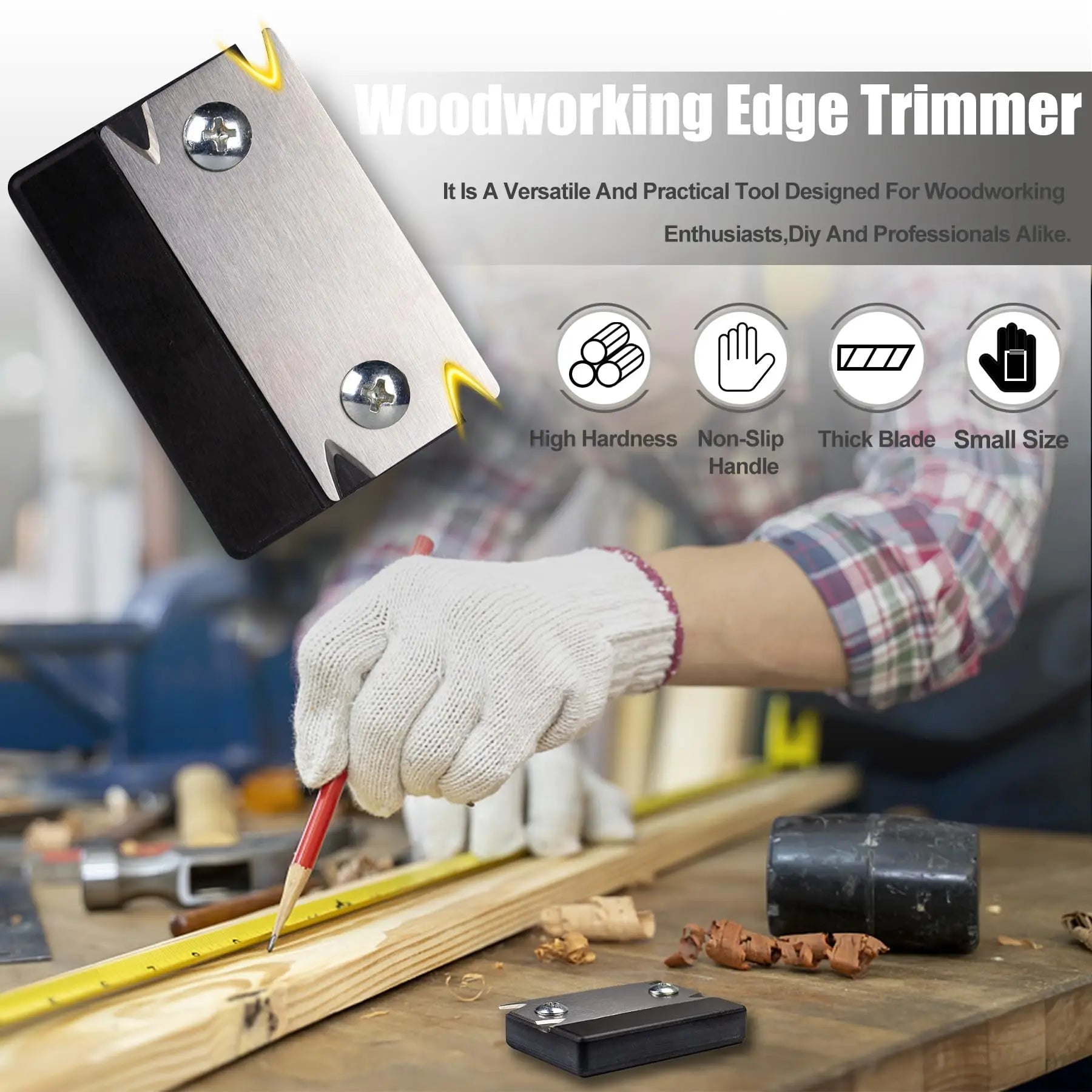 Trimmer Wood Chamfering Fillet Scraper Board Deburring Tool Trimming knife Woodworking Edge Corner Planer Specialty Edge Banding 