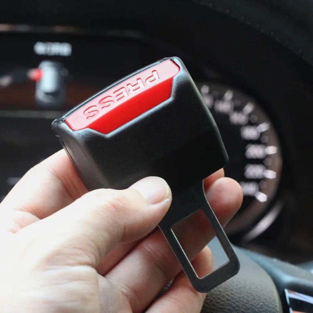 4 Stück Auto-Sitzgurtschnalle Verlängerung Sicherheits-Sitzgurt Verriegelung Schnalle Stecker Dicke Einlage Steckverlängerung Sicherheits-Sitzgurt Zubehör
