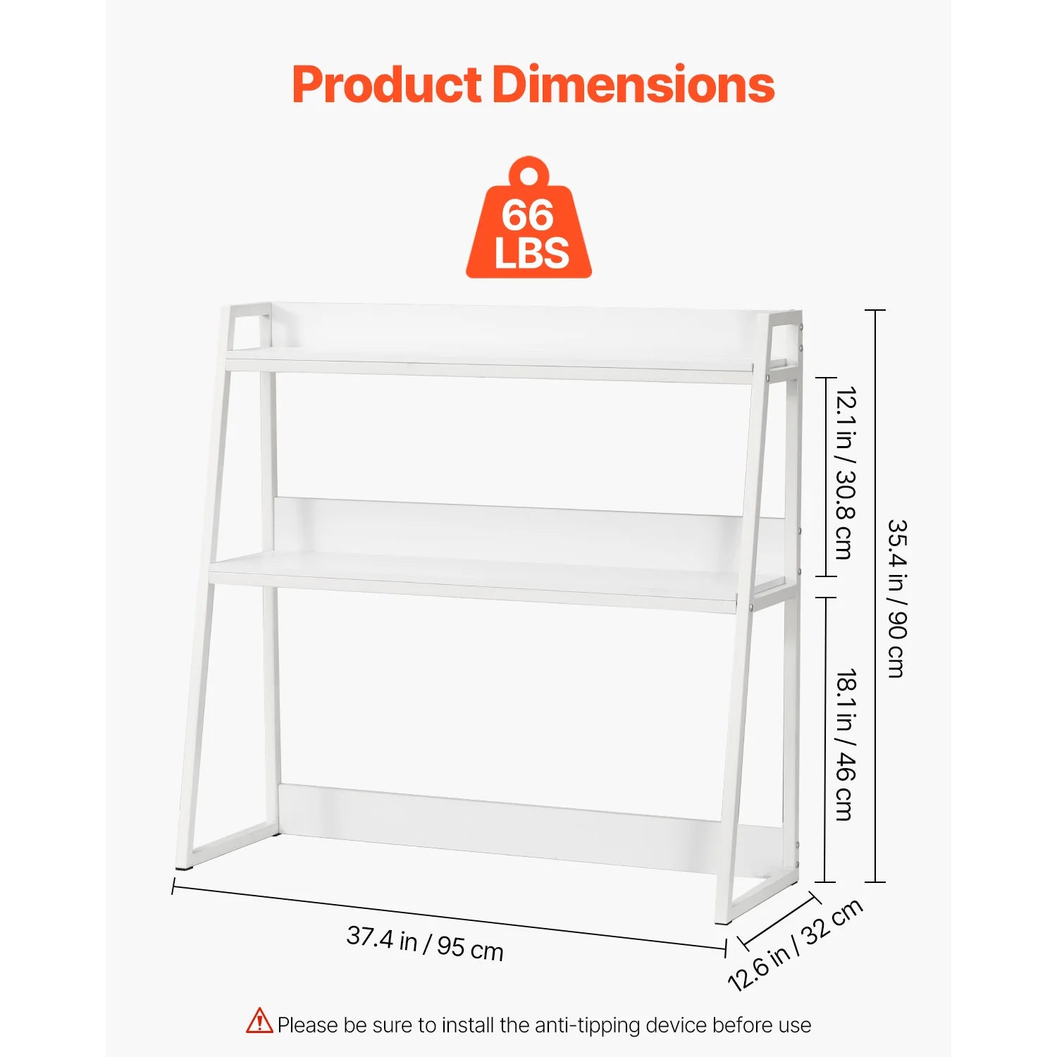 Desktop Bookshelf Storage Organizer 1/2/3-Tier Wood Display Shelf