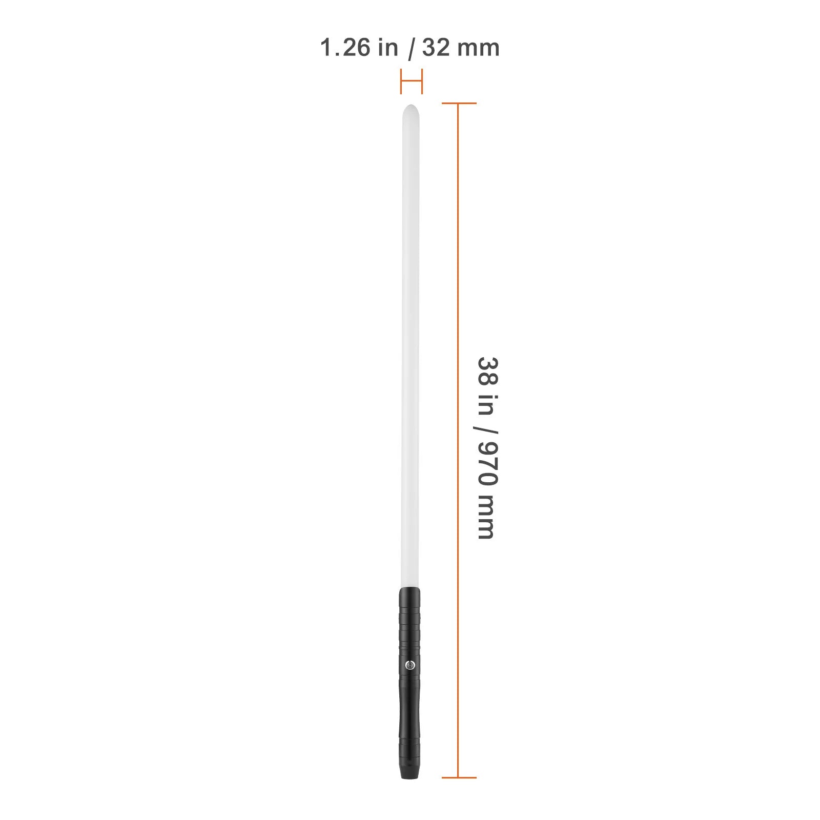 RGB Lightsaber with Sound Effects & Metal Handle Rechargeable