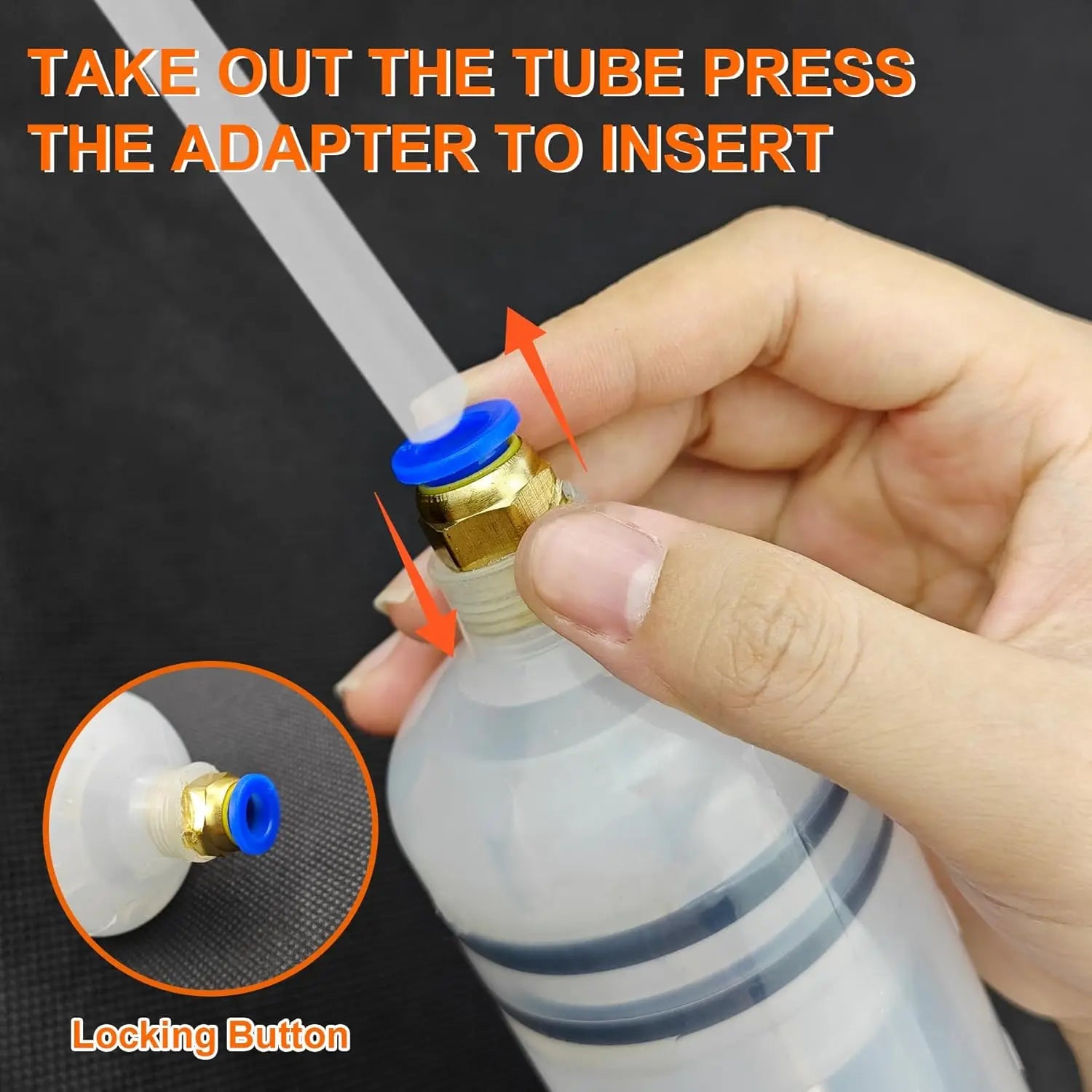 Manual Fluid Extractor Pump with Hose for Oil, Fuel & Liquid Transfer