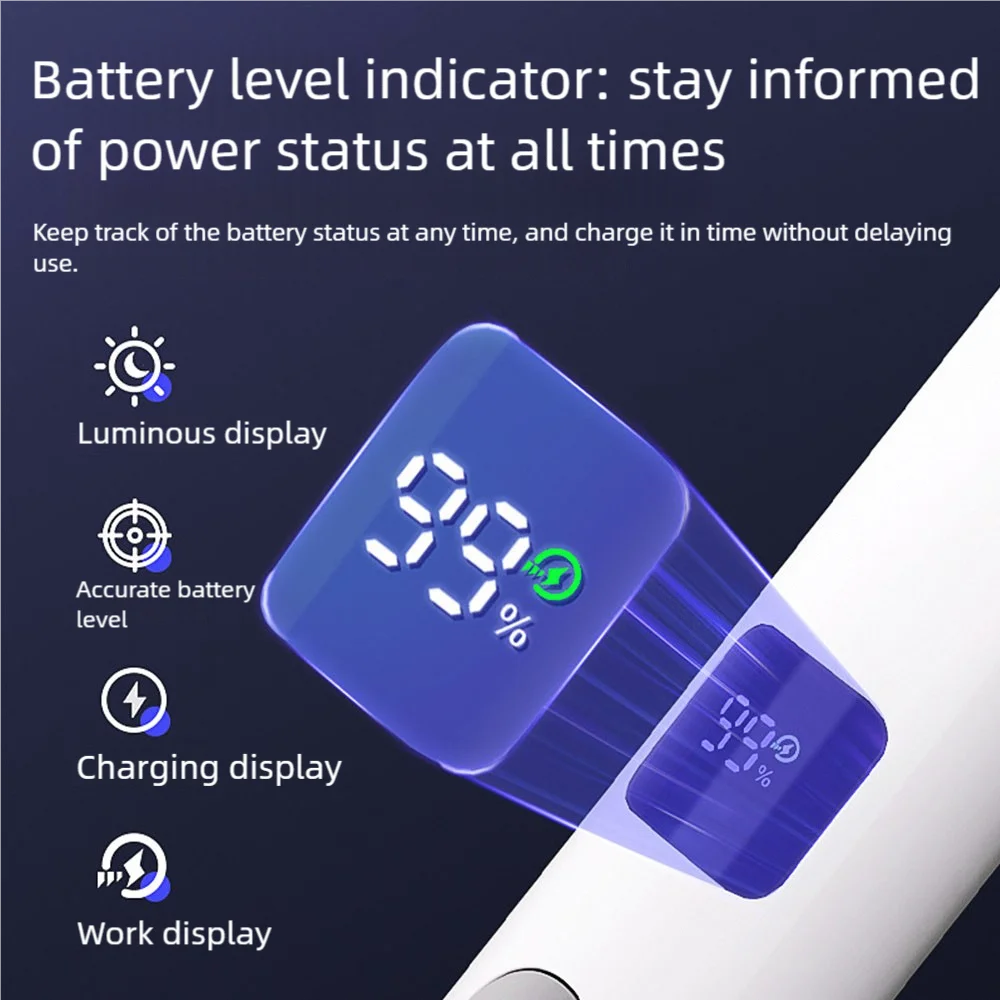 Mata-moscas elétrico recarregável e desmontável