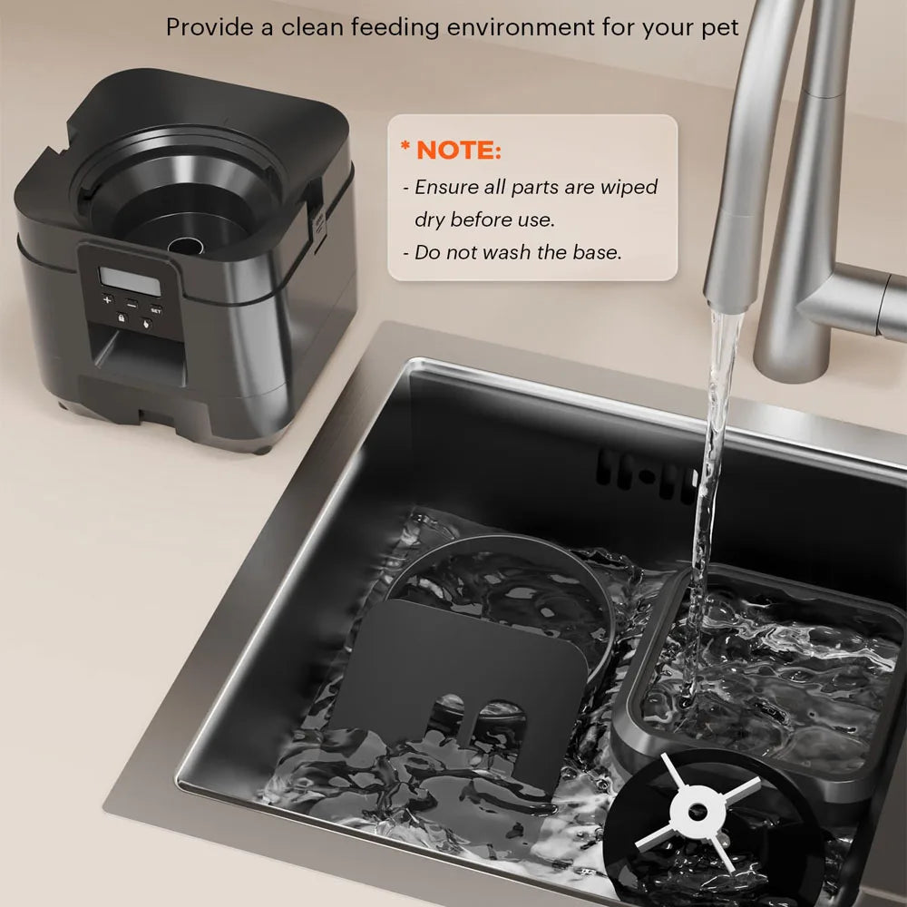 Smart Pet Feeder Automatic Cat Feeder Dog Slow Food Machine With Timed Quantitative Automatic Cat Food Dispenser Cat Dog Bowl 