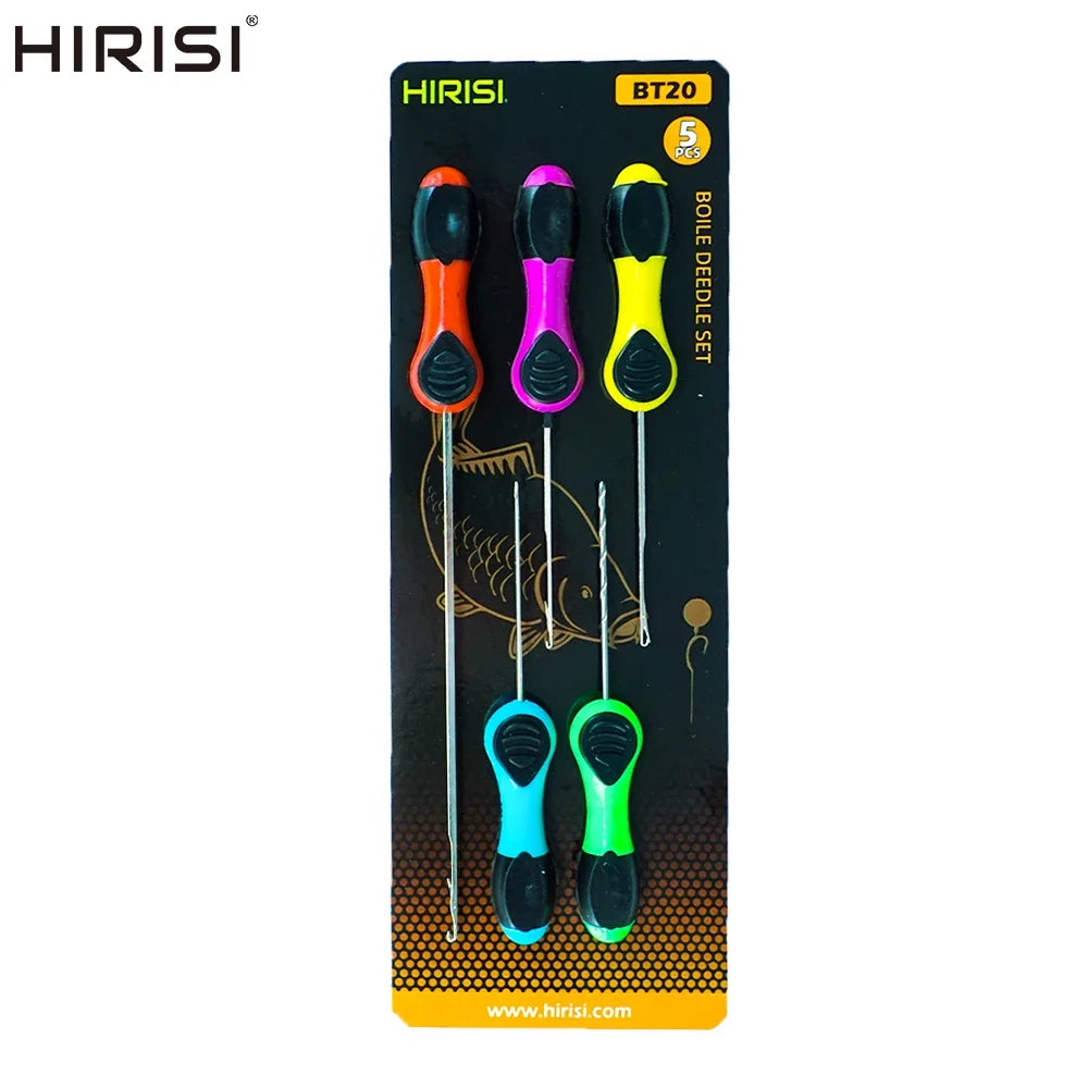 5x Ferramenta de Pesca de Carpete Acessórios de Gatilho de Iscas Conjunto de Agulha para Boilie Pop Up Rigs BT20 Gancho de Carp Rig Ferramentas de Montagem de Acessórios