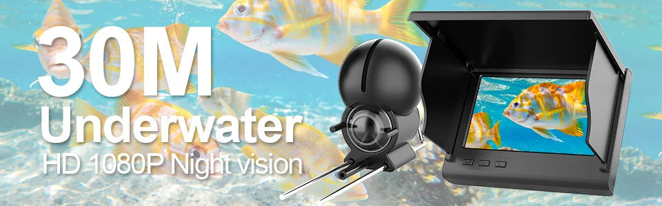 4.3" LCD Endoscope Camera with Light HD 1080P 5.5mm IP67 Waterproof Borescope Camera with 6 Adjustable LED Lights for Sewer Car 