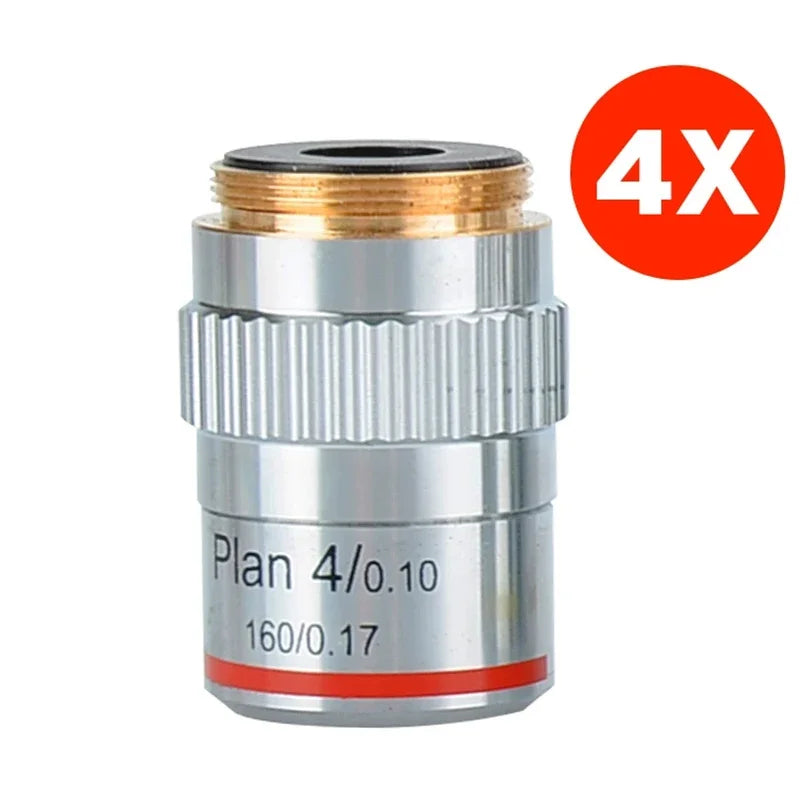 Plan Achromatic Microscope Objective - RMS Options