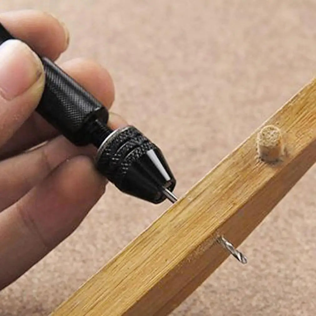 Mini Hand Drill with 10 Small Drill Bits