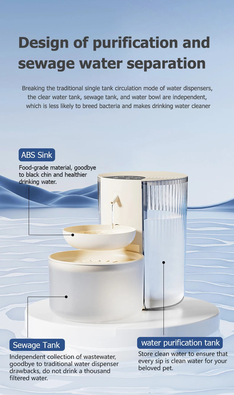 Rechargeable Pet Water Dispenser