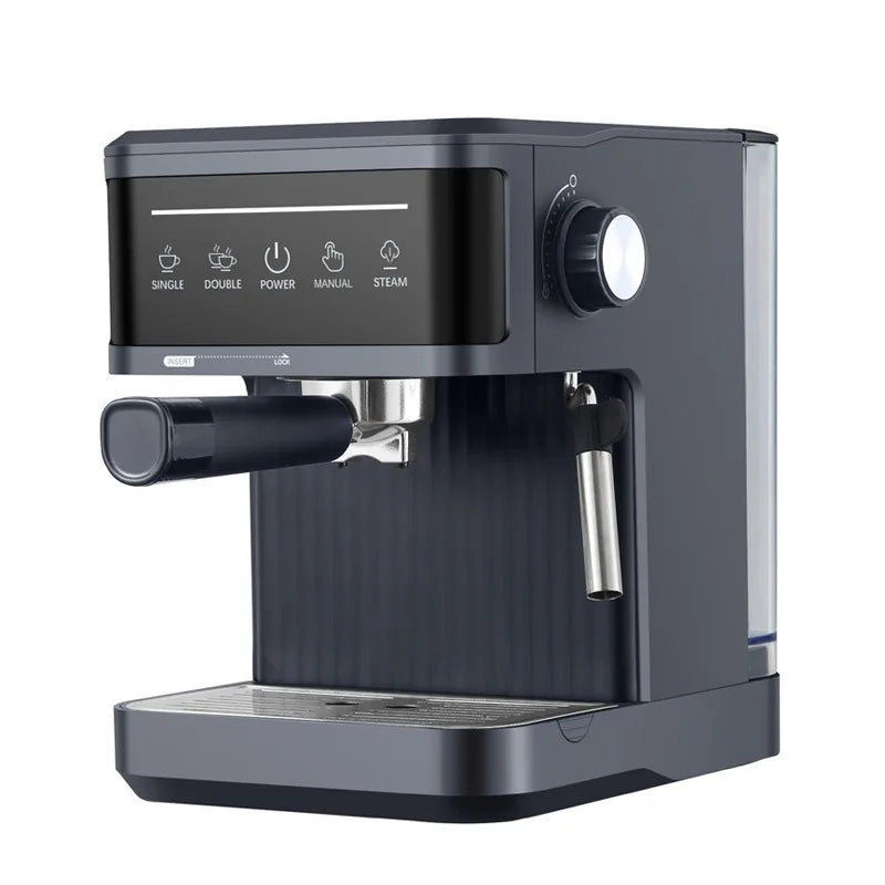 Elektrický italský kávovar 20 barů profesionální espresso kávovar automatický poloautomatický espresso cappuccino horká voda