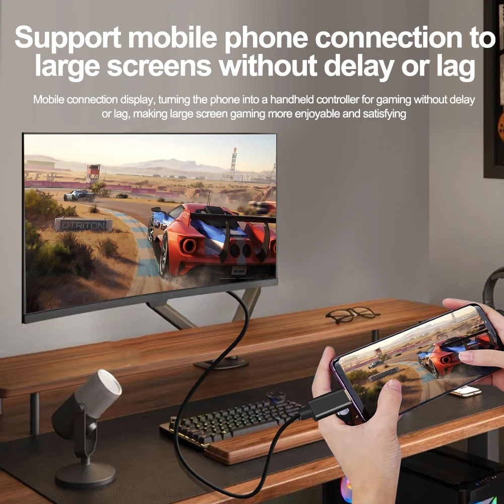 Pretvorniški kabel USB-C ali HDMI za VGA oziroma DVI