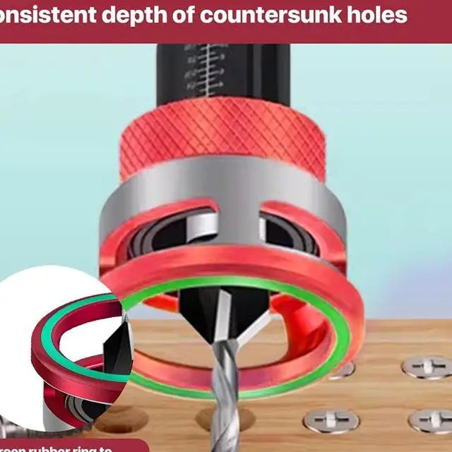 Adjustable Wood Countersink Drill Set
