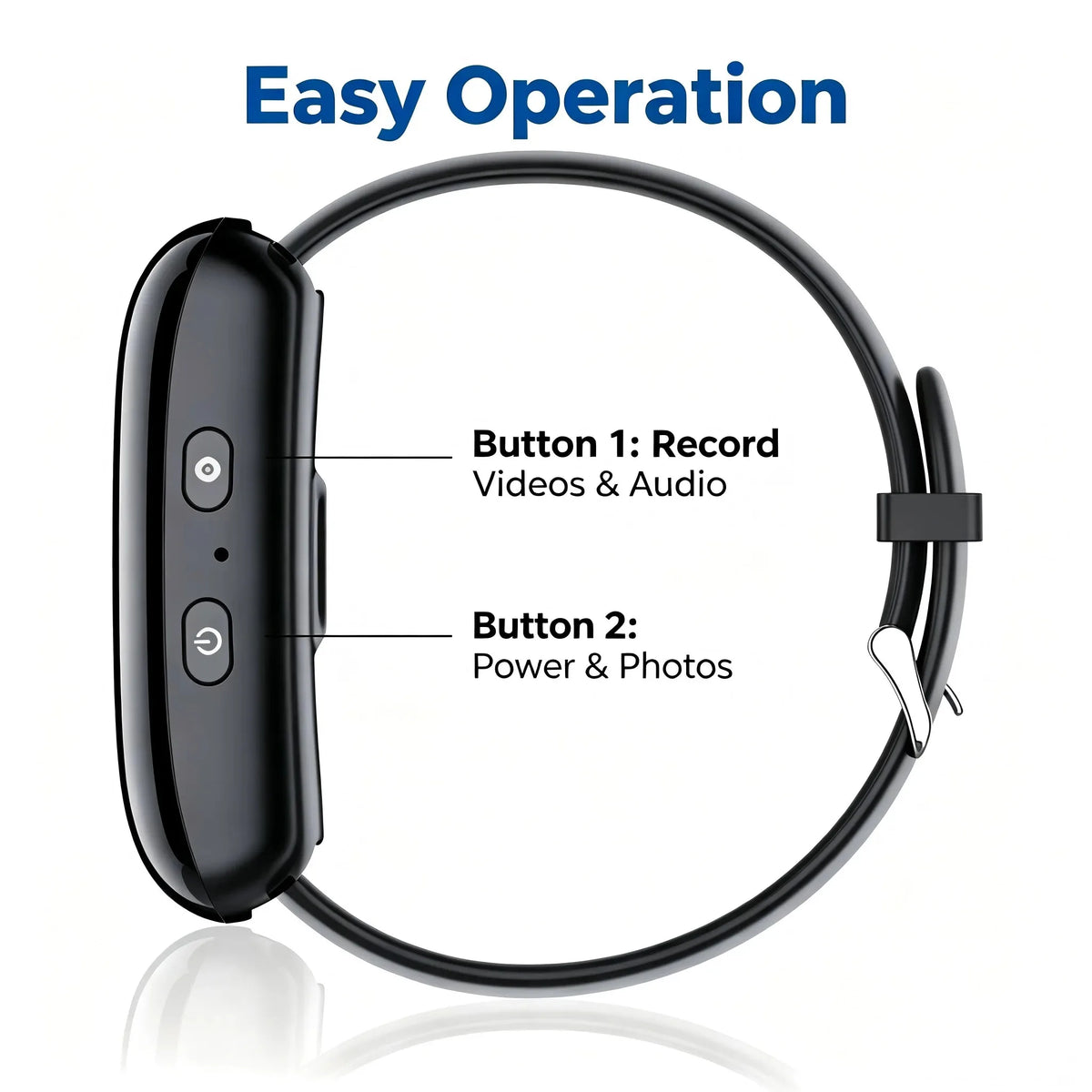 Mini Camera Watch 1080P HD DV Professional Digital Voice Video Recorder Bracelet Dictaphone Sound Small Micro Home Secret