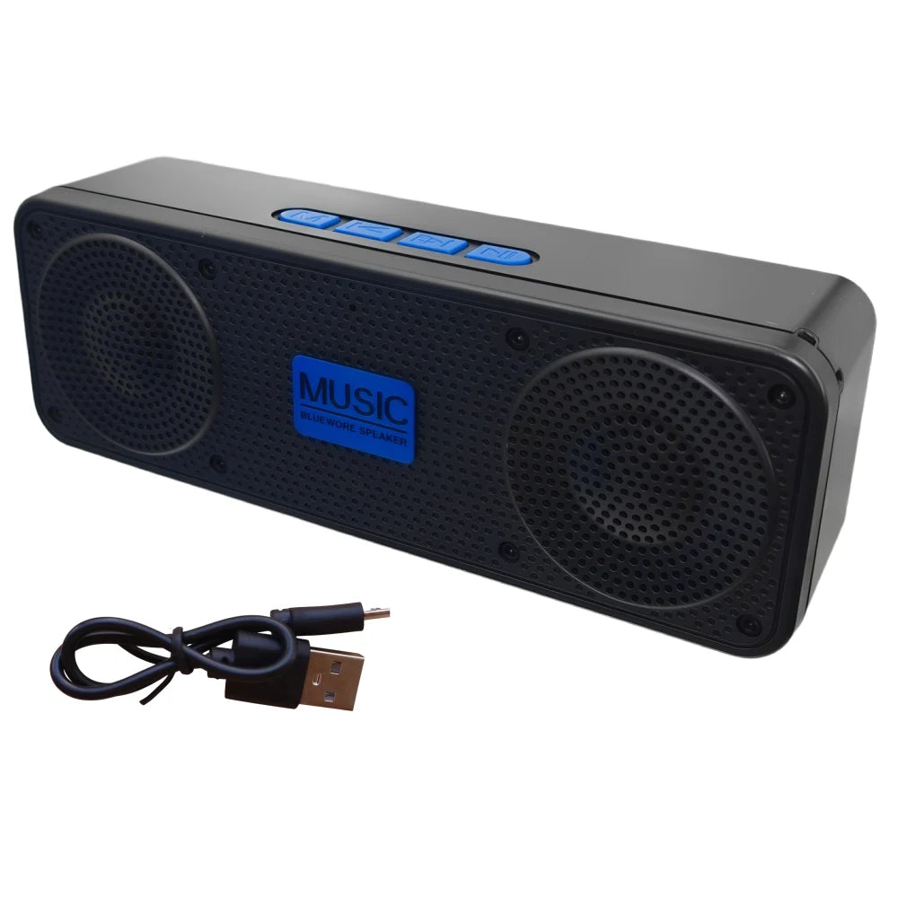 Mini Bluetooth Speaker with AUX and USB Charging