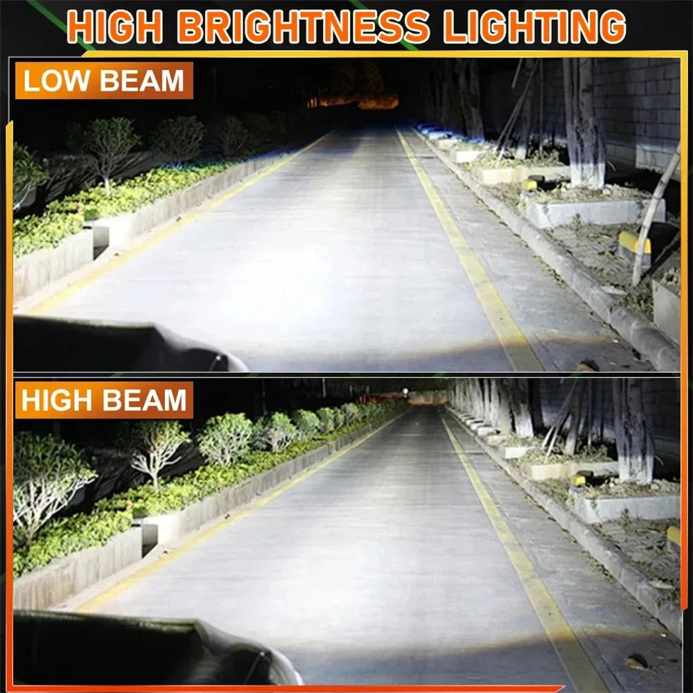 OSRAM 24V LED ZX2.0 Luci Anabbaglianti da Trazione H1 H4 H7 110W 8000LM Super Potenza Luce 6000K Freddo Bianco Aggiornamento Sostituzione Luce Alta-Bassa Potenza