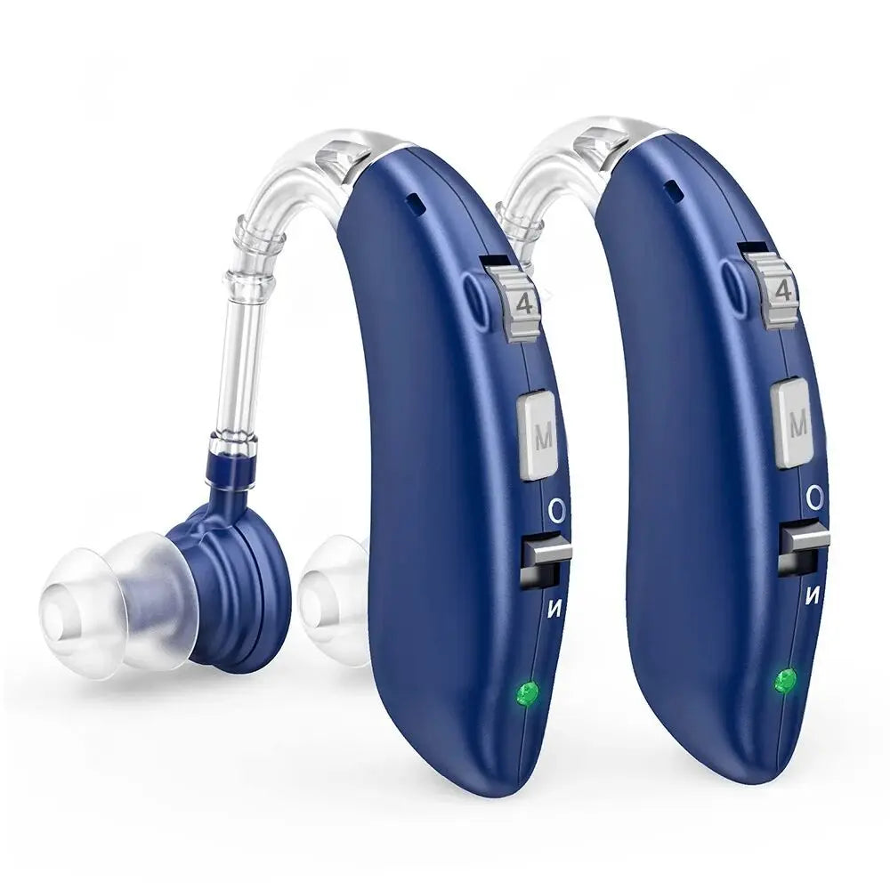 2024 new cheap digit BTE Rechargeable Sound Amplifier Severe Hearing Aid For Deaf People Hearing Aid For The Deaf People 