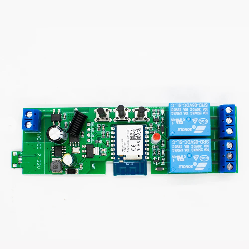 Tweerichting Wi-Fi droog-contact relaiscontroller