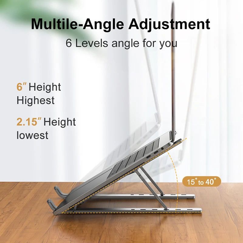 Folding Aluminium Laptop Stand