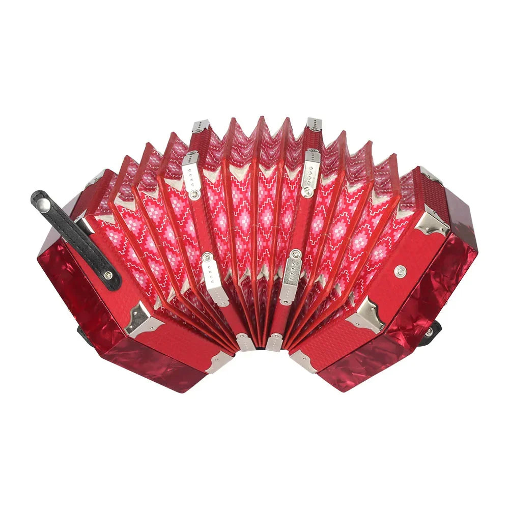 20-klávesová anglická concertina nebo carrying bag