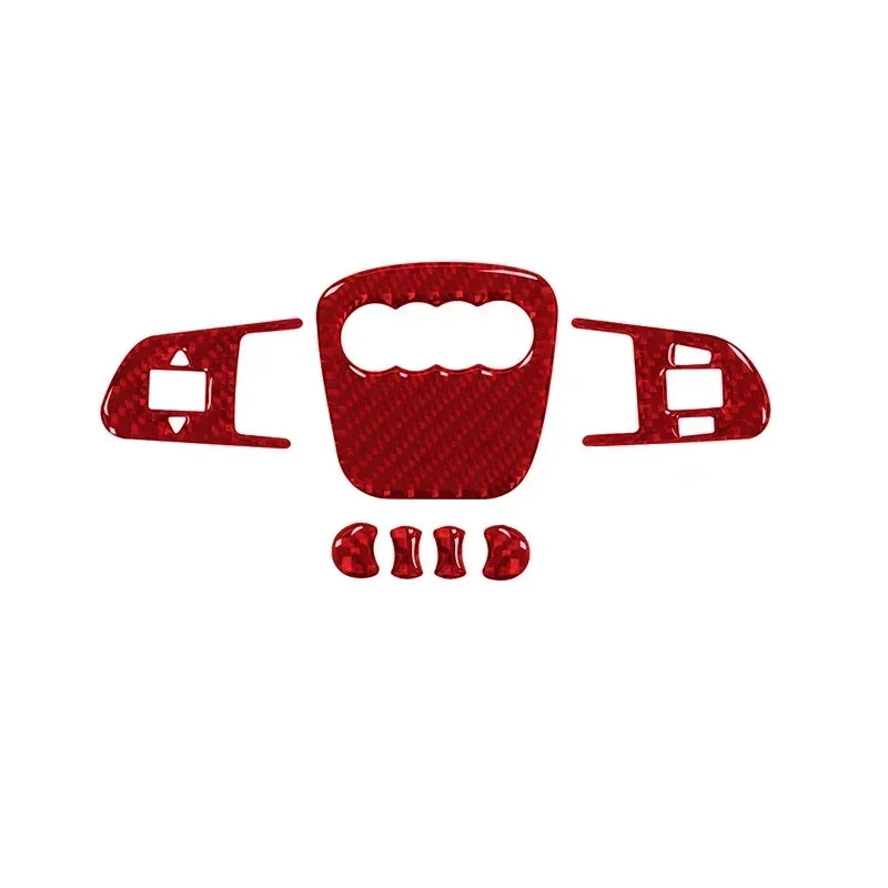 Carbon Fiber Steering Wheel Ring Trim for Audi A4 A6 Q5 Q7 A3