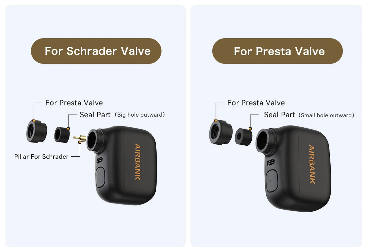 AIRBANK Pocket SE Mini Portable Electric Pump
