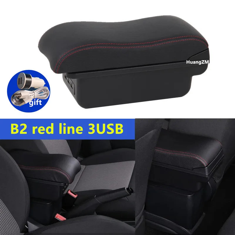 Universal Car Armrest Box with Storage