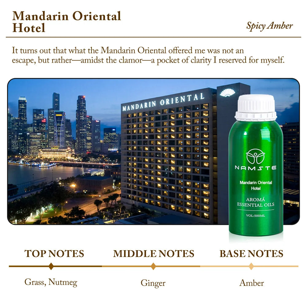 500ML Hotel Inspired Fragrance Oil for Diffusers Home Aroma