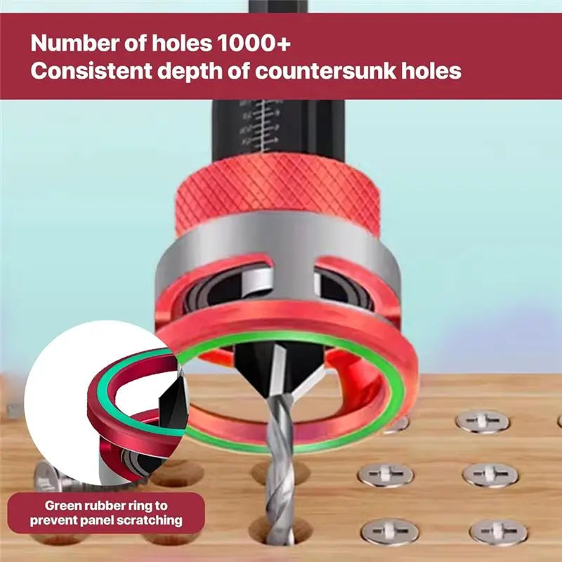 Adjustable Wood Countersink Drill Set
