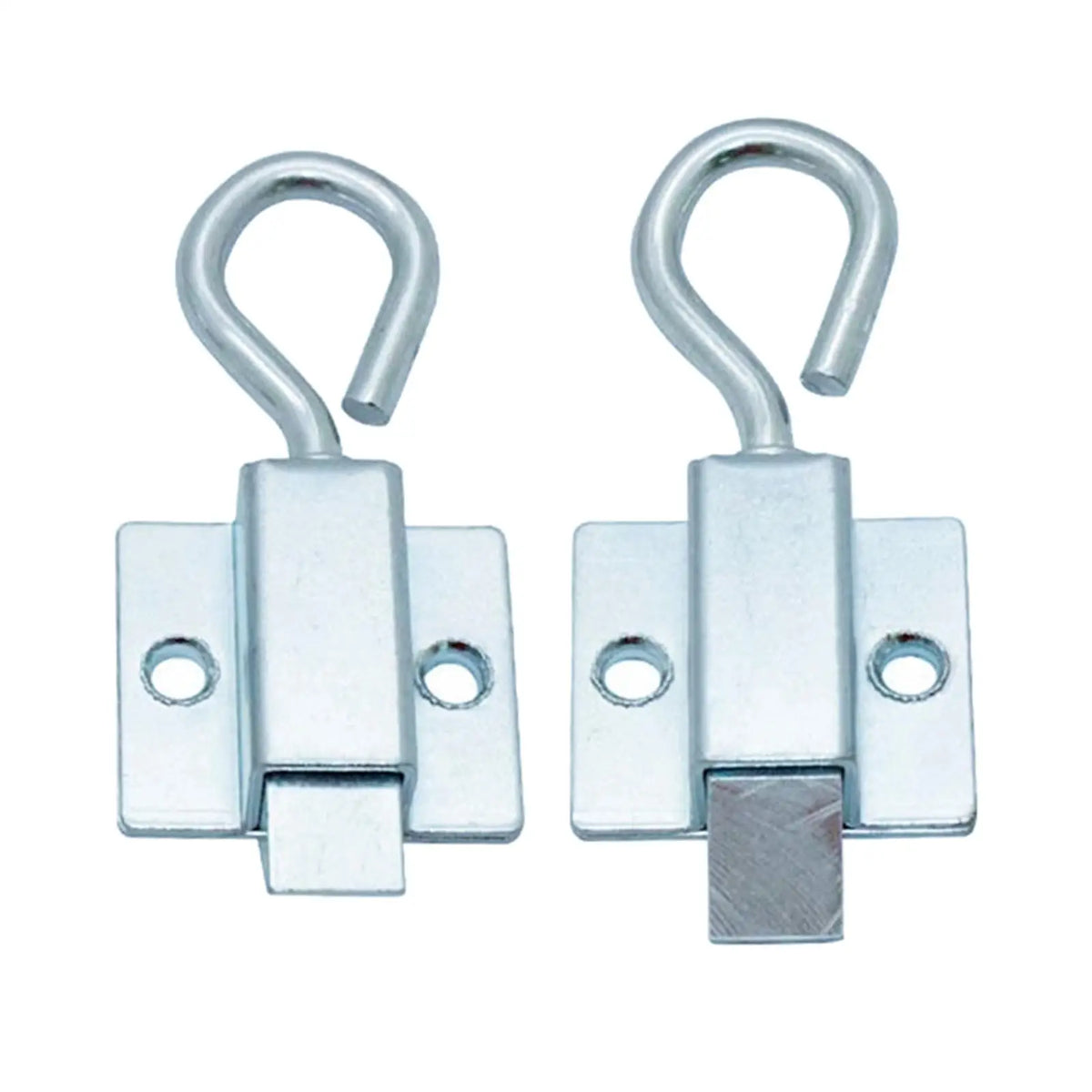 Spring-Loaded Door Bolt with Pull Ring
