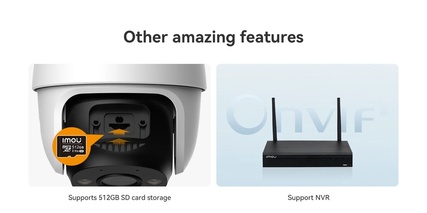 IMOU Outdoor IP66 DK7 3MP Camera Colorful Night Vision Wi-Fi  AI Human Detection Camera Surveillance