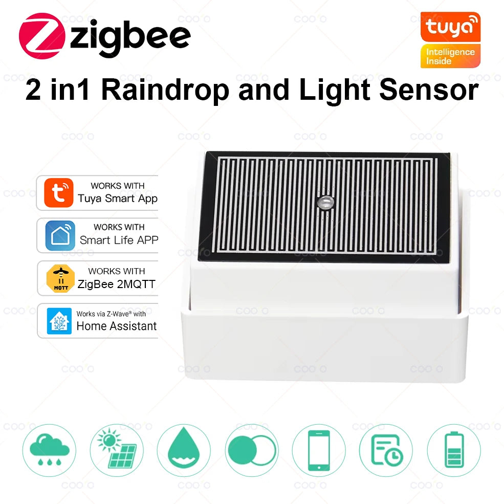 Zigbee Rain and Light Sensor - Platform Options