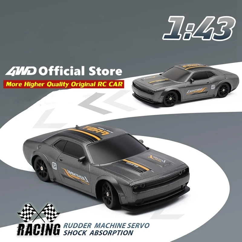 1/64 High‑Speed Drift RC Car 4WD Mini Racing Model