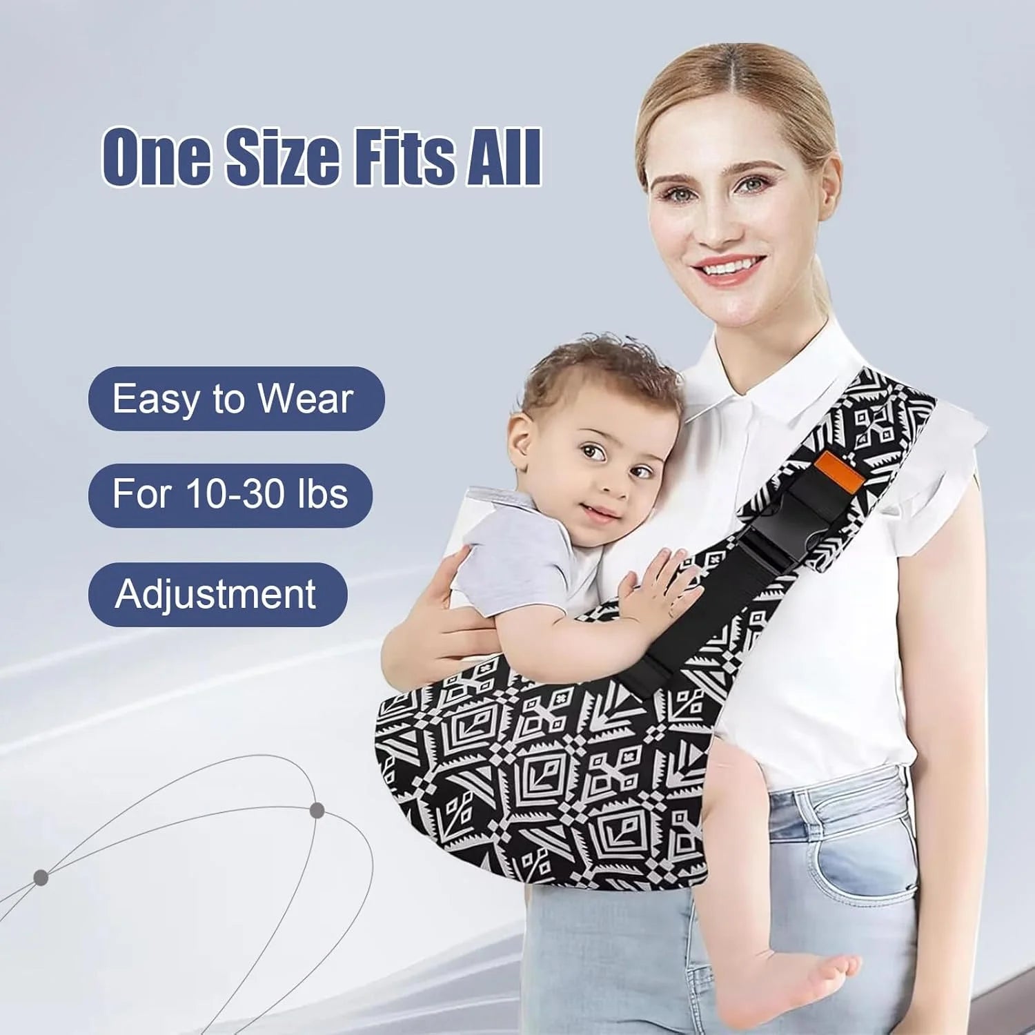 Portable Baby Carrier Wrap Toddler Sling