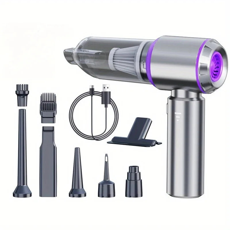 Cordless Handheld Vacuum 30000Pa for Car, Home, and Pet Hair