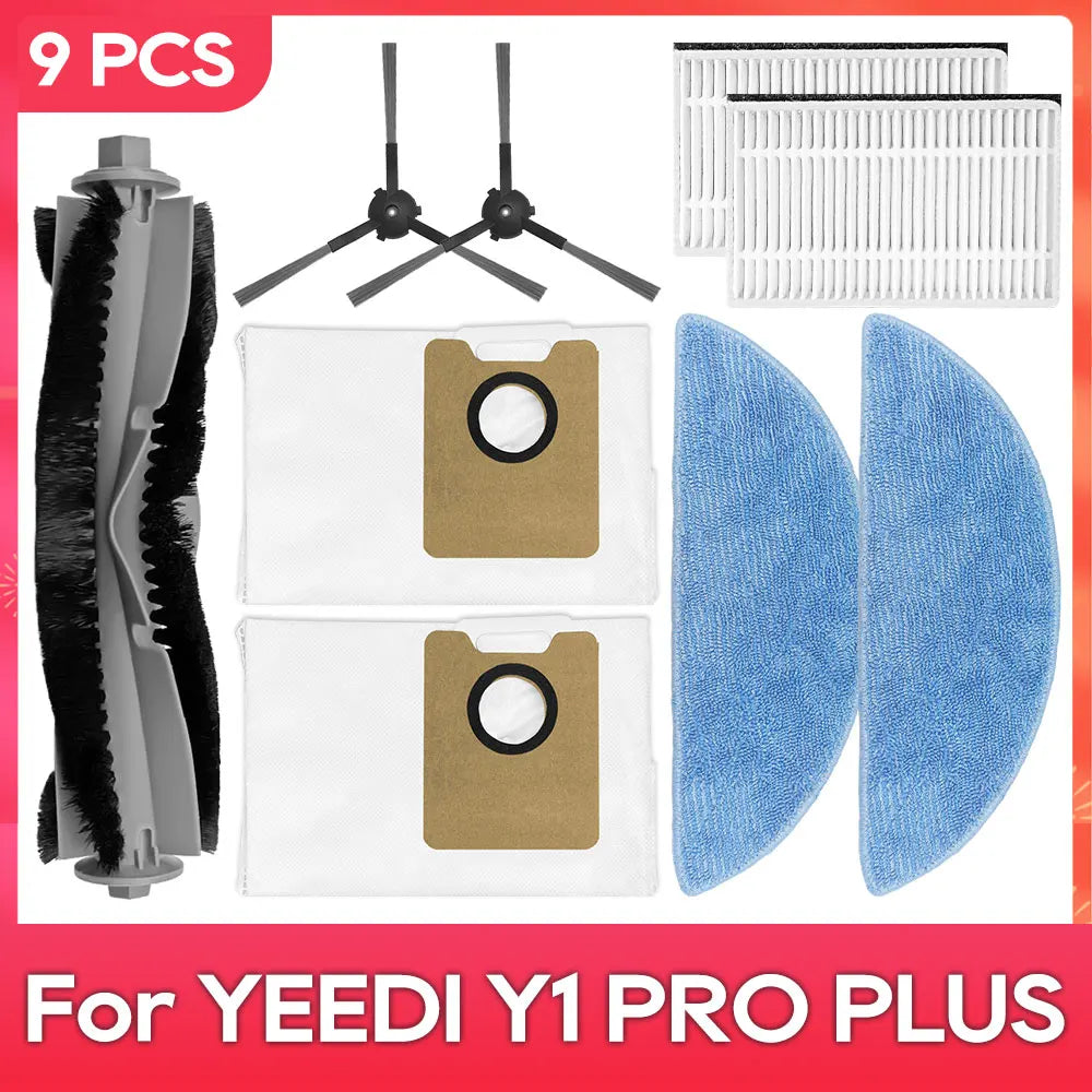 Ersatz-Zubehörsets für den YEEDI Y1 Pro Plus Staubsauger
