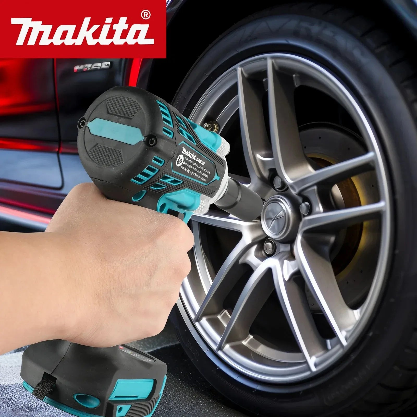 Makita DTW300 Cordless Wrench 18V Brushless Tool