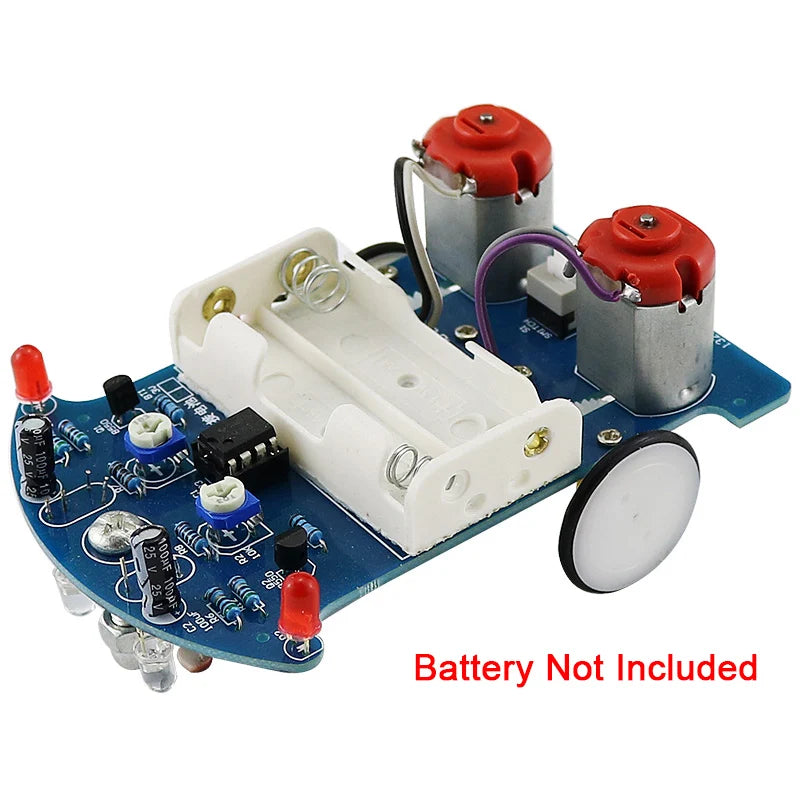 Kit de coche DIY de seguimiento de línea D2-5