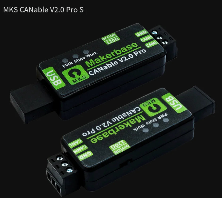 CANable 2.0 USB-to-CAN Adapter Options