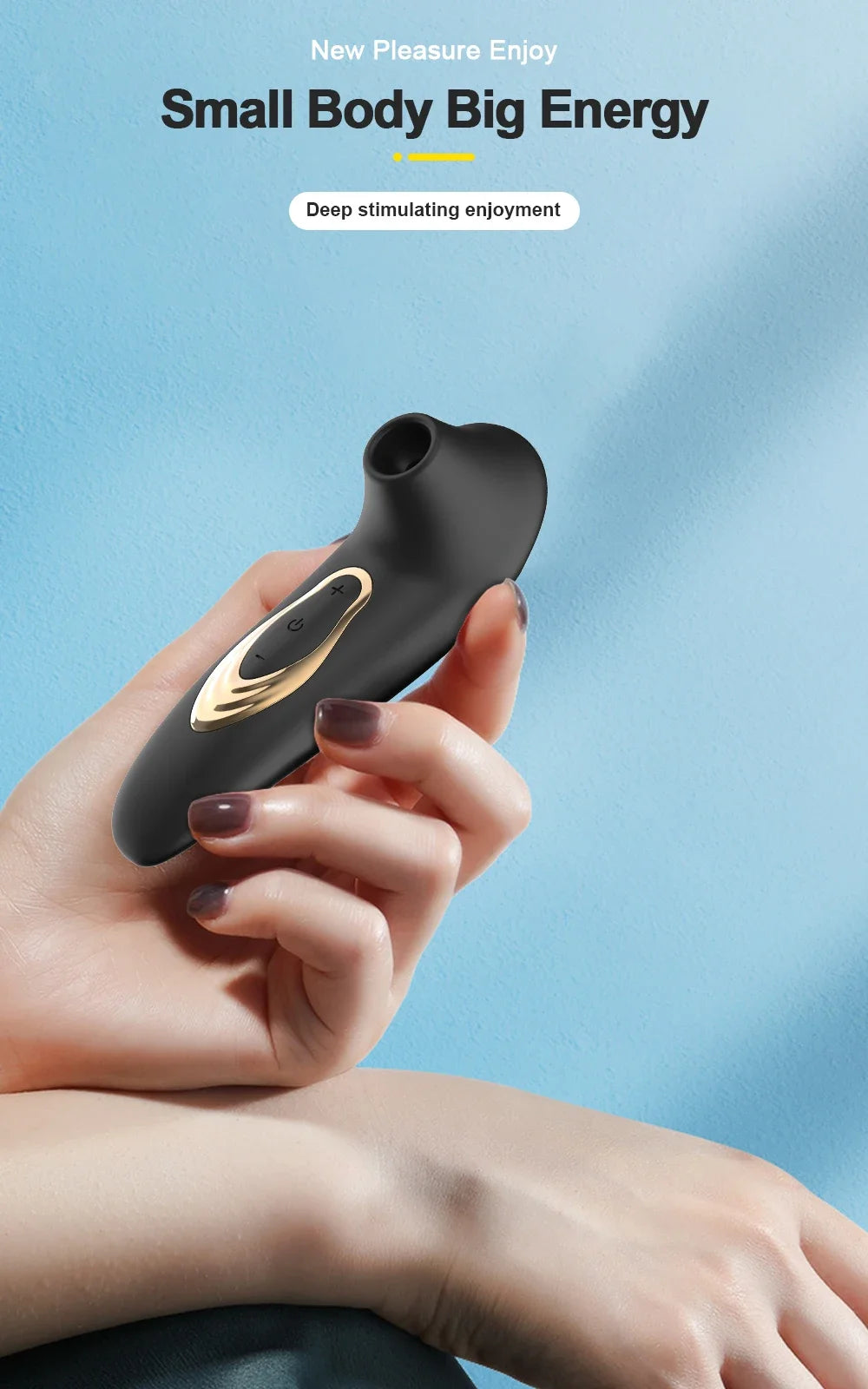 Kadınlar için Güçlü Oral Emme Vibratörü