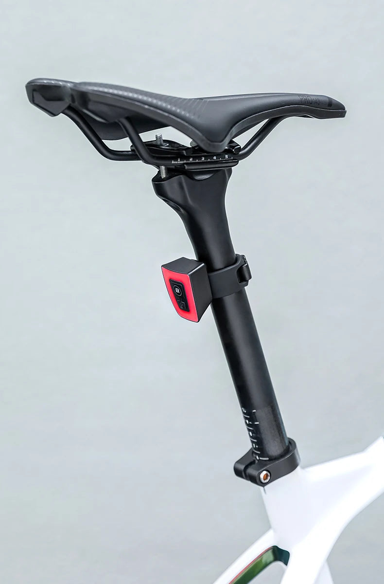 USB Rechargeable Bike Tail Light with 9 Modes Waterproof LED