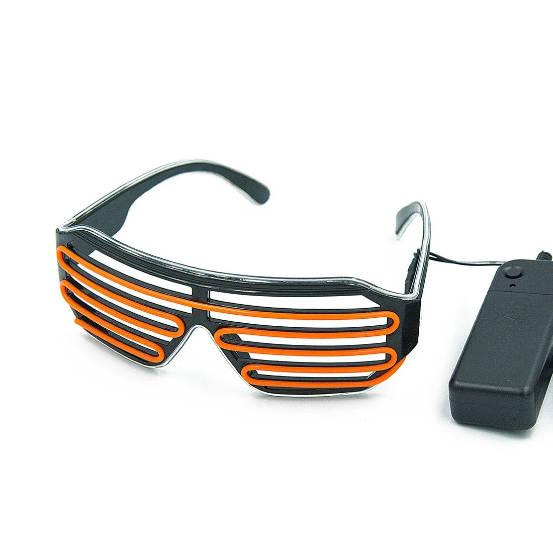 LED Glowing Glasses Gafas Luminous Bril Neon Christmas Glow Sunglasses Flashing Light Glass for Party Supplies Prop Costumes New 