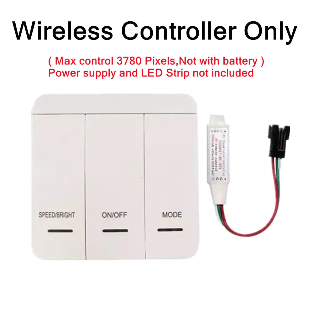 24 V Flowing LED Strip - Controller and Kit Options