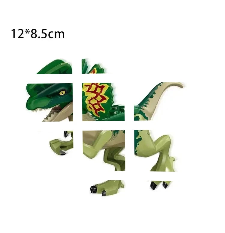 Large Dinosaur Building Blocks Toy Set