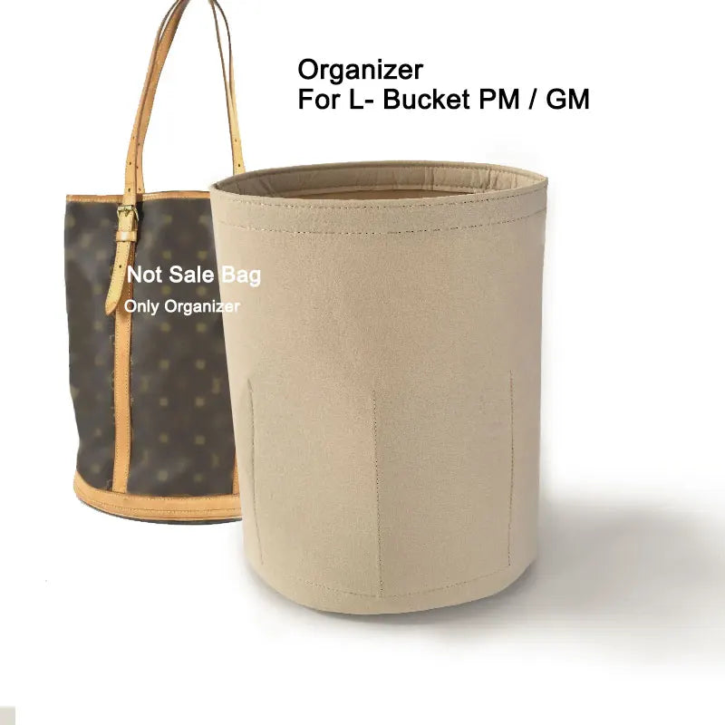 Filzeinsatz-Organizer für LV-Bucket-Bags, PM / GM