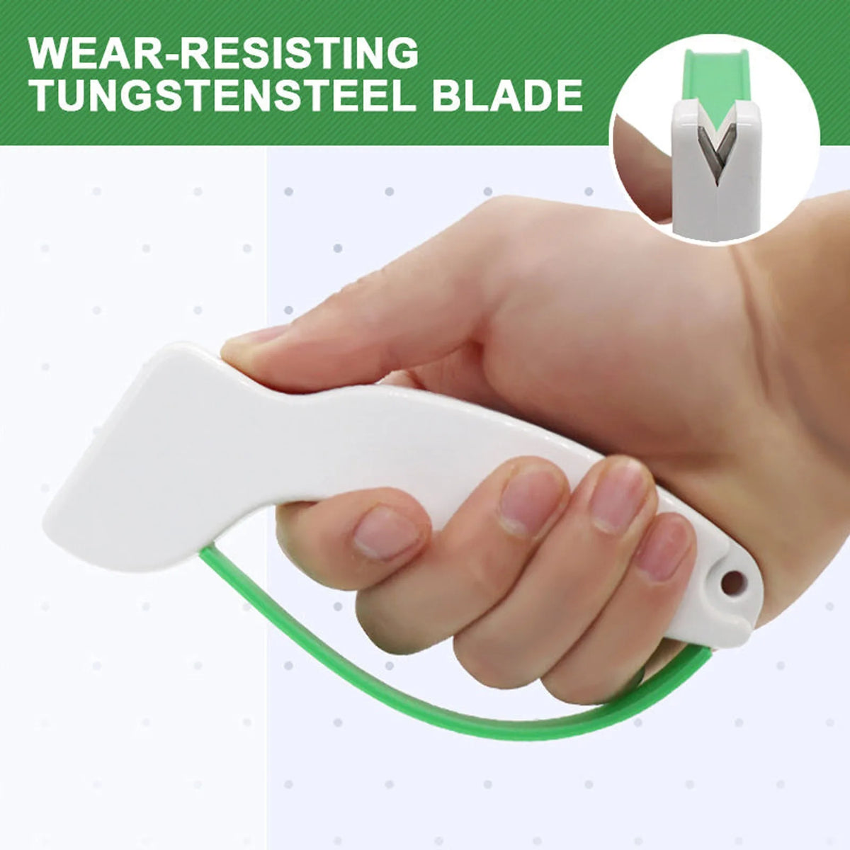 Handheld Garden Tool Sharpener