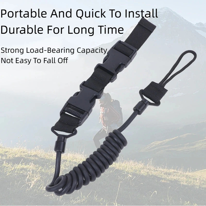 TGSL Coiled Retention Lanyard, Colour Options
