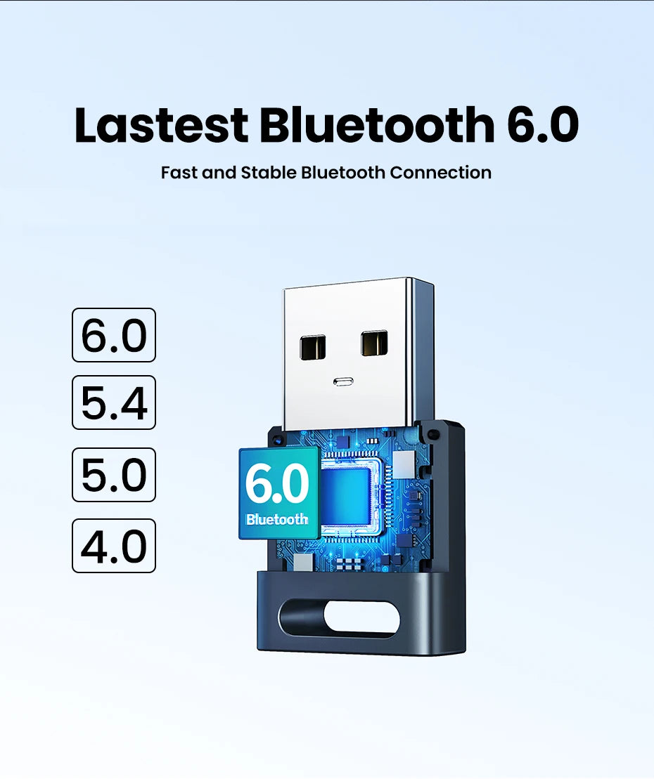 Adaptateur USB Bluetooth 6.0 pour PC