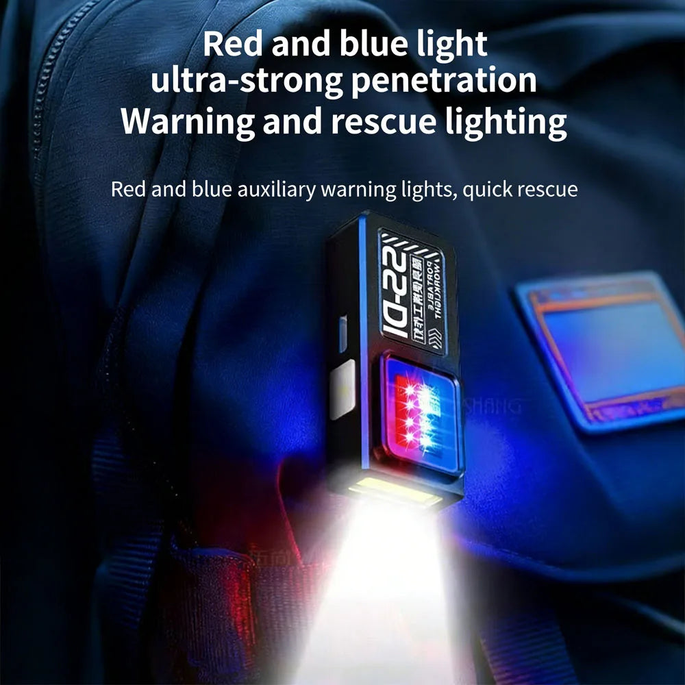Mini Rechargeable Clip Light with Magnet