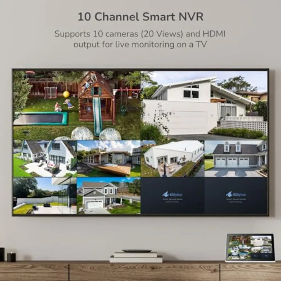 2K Dual-Lens Wireless Security Camera with 360° PTZ